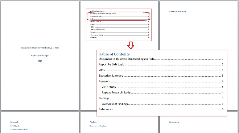 microsoft word 2016 table of contents template microsoft word 2016 table of contents template