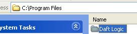 New Folder called Daft Logic