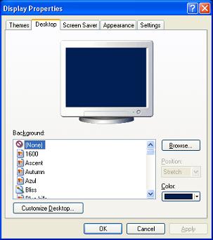 Desktop Properties
