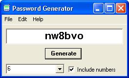 8 character long password generator 8 character long password generator